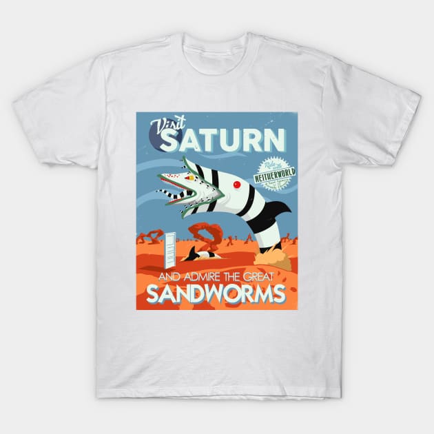 Visit Saturn T-Shirt by BER